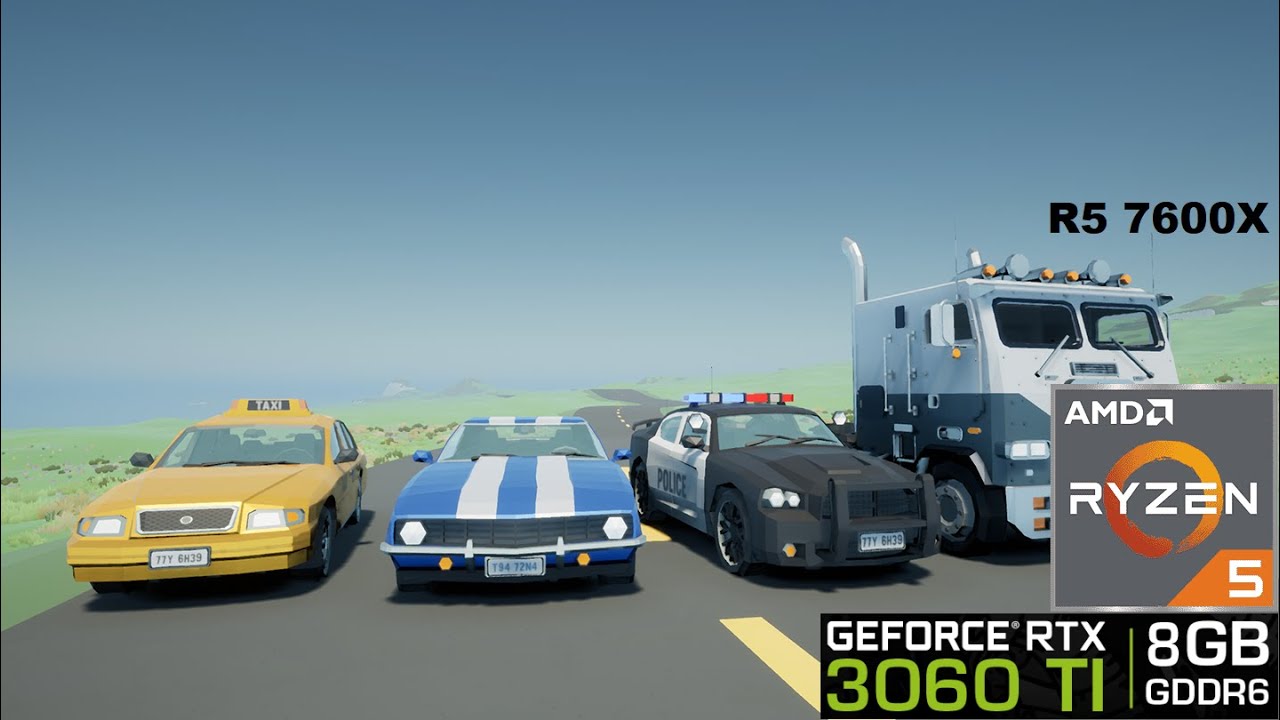 Motor Town: Behind The Wheel | RTX 3060Ti | R5 7600X | FPS Test All Settings