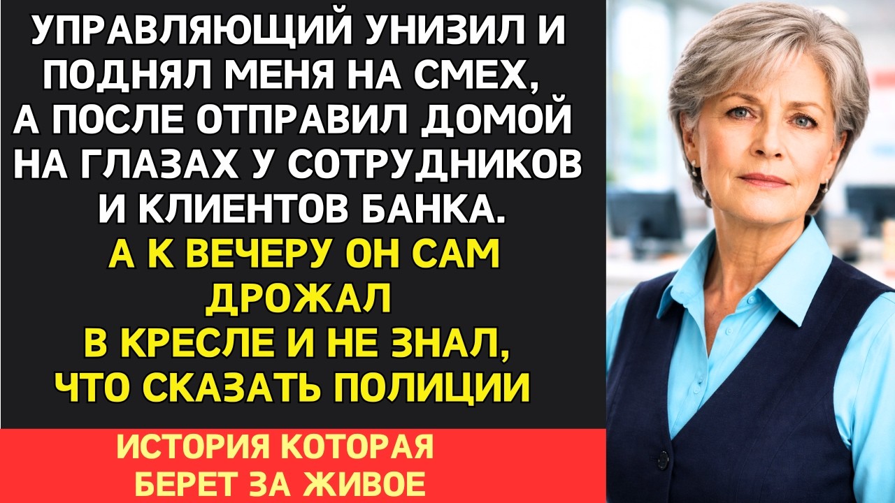 Все смеялись над пожилой кассиршей. Но когда банк едва не ограбили, они вспомнили — она предупредила