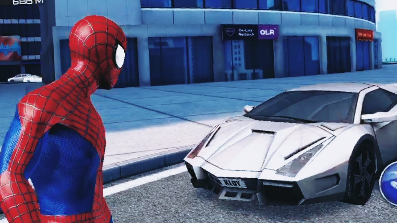 Spiderman Swinging and Playing With Cars Spiderman For Kids Spiderman Cars For Kids Spiderman