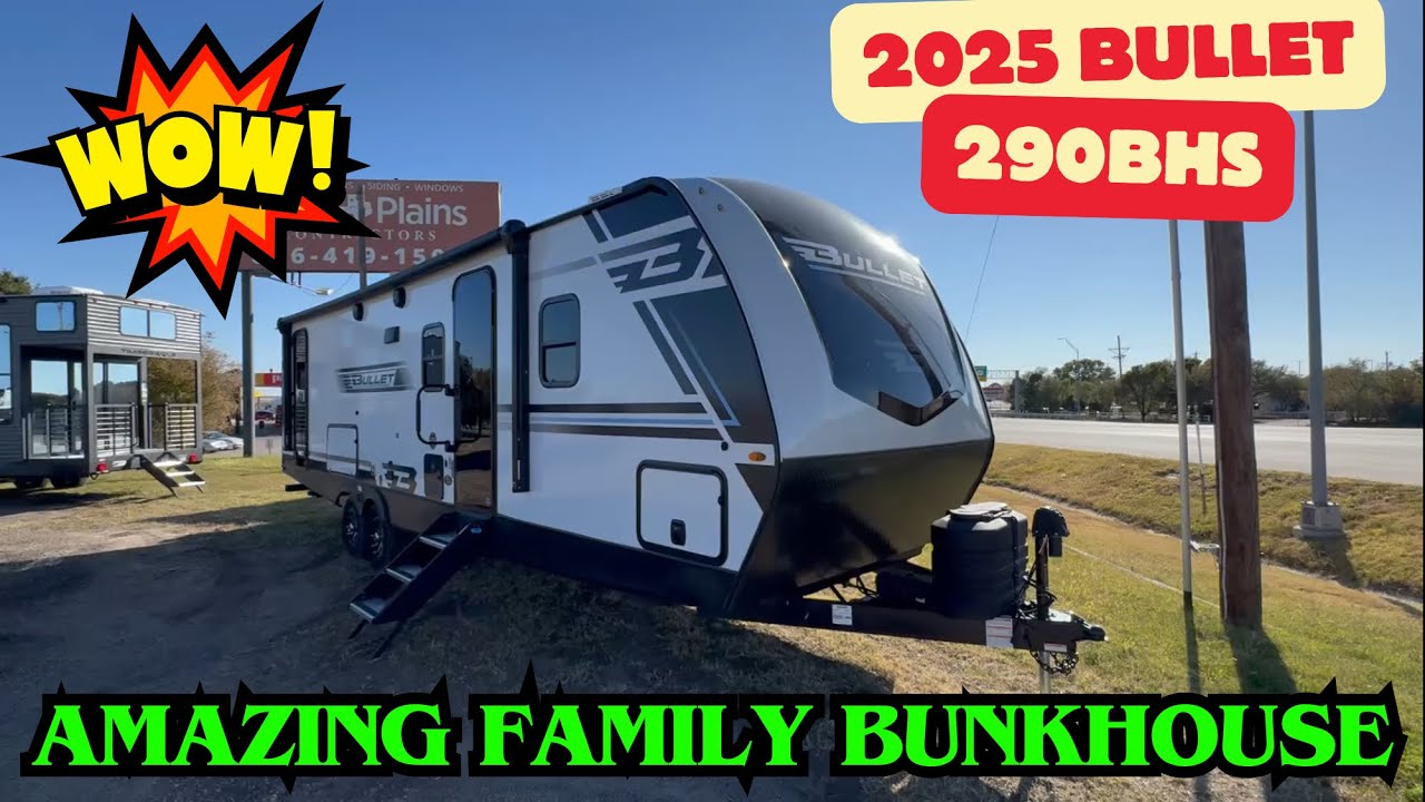 Ух ты! Они превзошли самих себя с этим новым интерьером! 2025 Bullet 290BHS