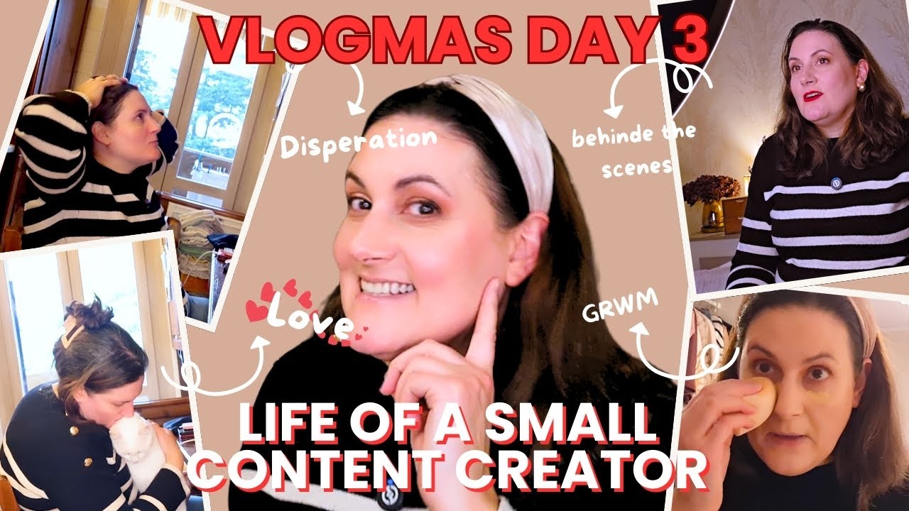 День 3 VLOGMAS: Мои проблемы с монтажом действительно существуют?!