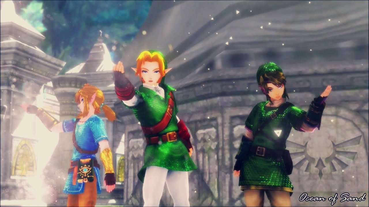 Ifuudoudou - Pomp and Circumstance 威風堂々 (English) - The Legend of Zelda OoT x TP x BotW 【MMD】