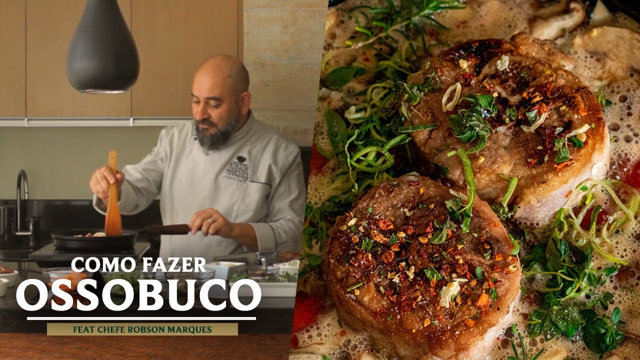 COMO FAZER OSSOBUCO SUÍNO | Feat Chef Robson Marques