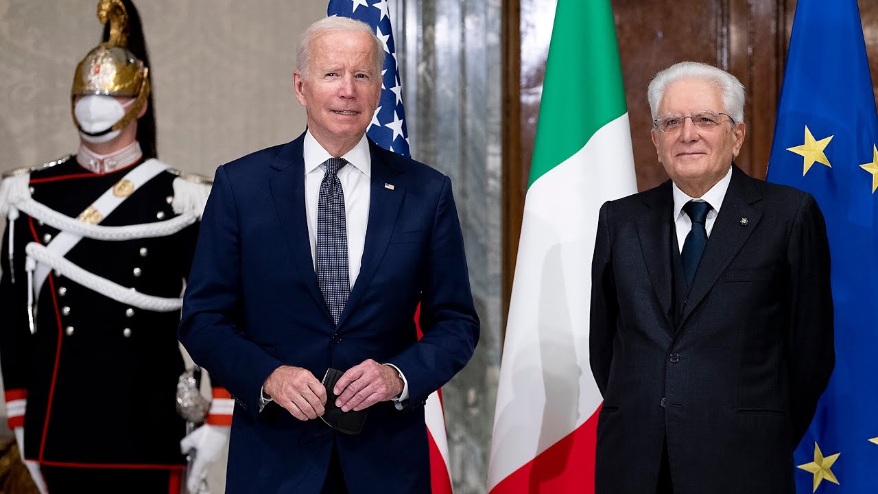 Mattarella incontra il Presidente degli Stati Uniti d’America, S.E. il Signor Joe Biden