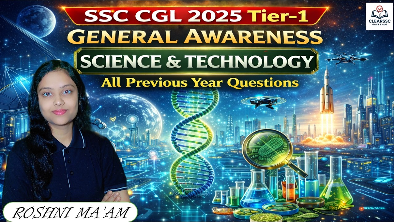 SSC CGL 2025 Tier-1 | General Awareness –  | Previous Year Questions | All Questions