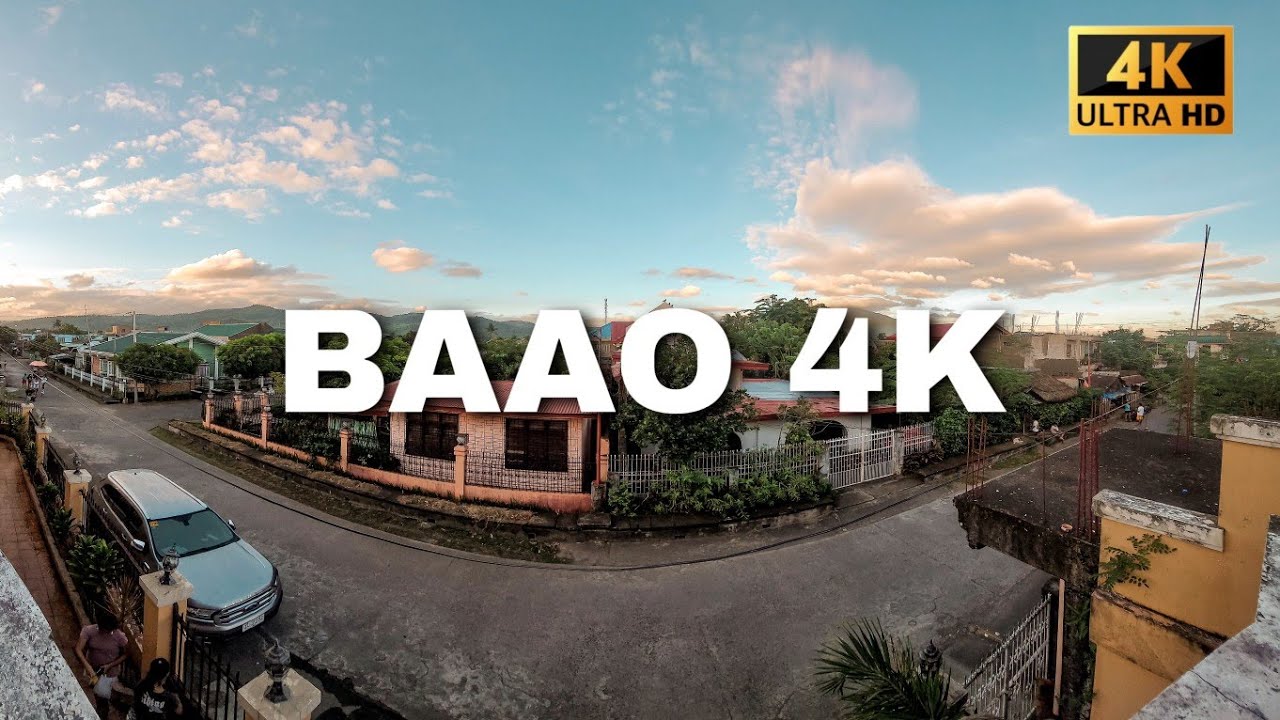 Baao 4K - Day Walk Plaza - Camarines Sur