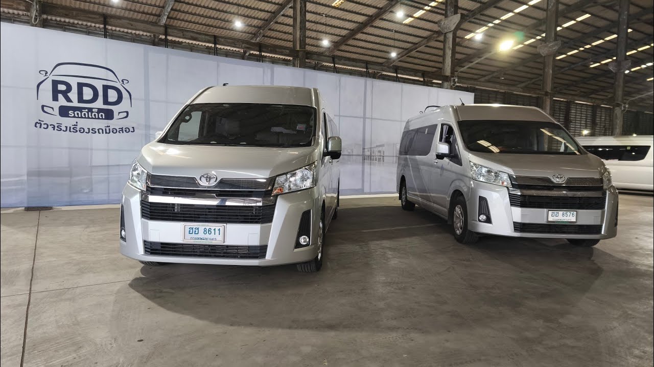 Toyota Commuter หน้ายาว ปี 2019 ไมล์ 25,413 ราคา 770,000(รวมVat)