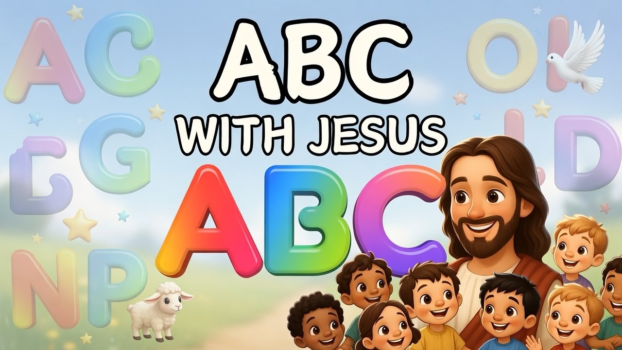 ABC with Jesus | Christian Alphabet Songs for Kids 🎵📖