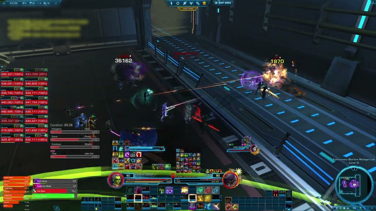 [SWTOR] Kill Archive - Probably Impossible 16HM