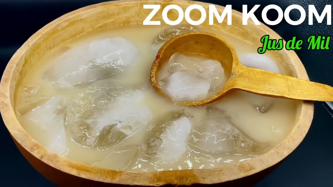 Boisson à base de Mil, Zoom Koom bon mois à tous 🙏🏽.