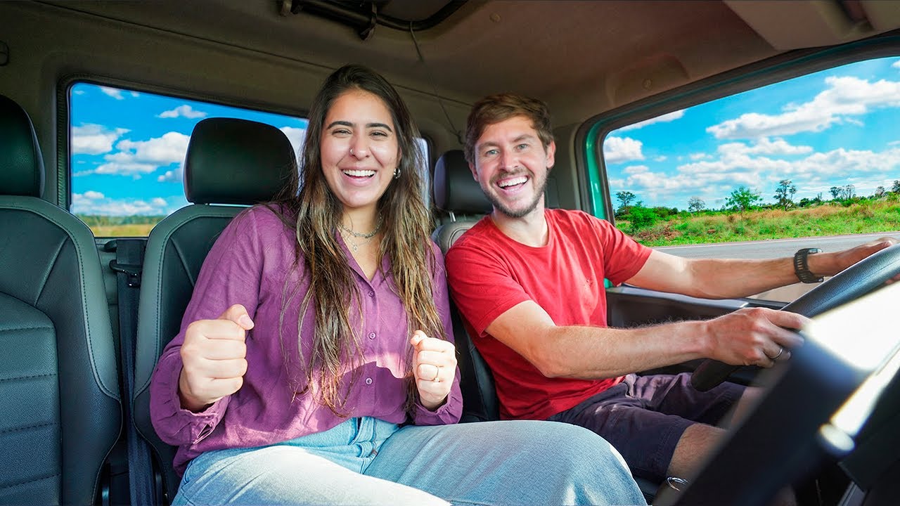 FIZEMOS NOSSA PRIMEIRA VIAGEM COM O NOSSO CAMINHÃO NOVO