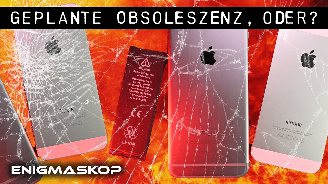 Geplante Obsoleszenz und Recht auf Reparatur - Trickst Apple hier?