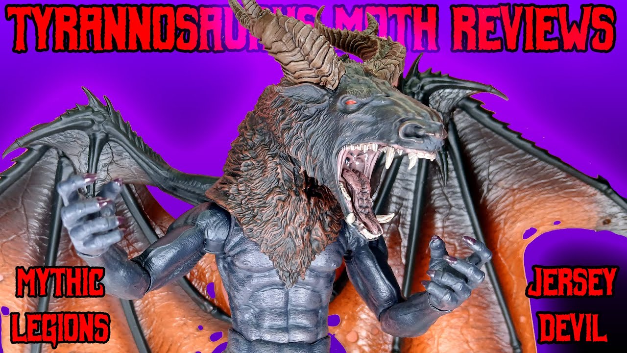 Four Horsemen Studios Mythic Legions Figura Obscura Jersey Devil figure review