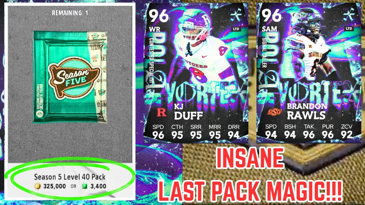 INSANE LAST PACK MAGIC! BEST CARD IN THE GAME!? Opening Everything For Polar Vortex LTDs In CFB 26!