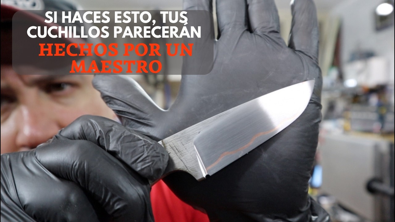 Así puedes lijar cuchillos sin esfuerzo en casa