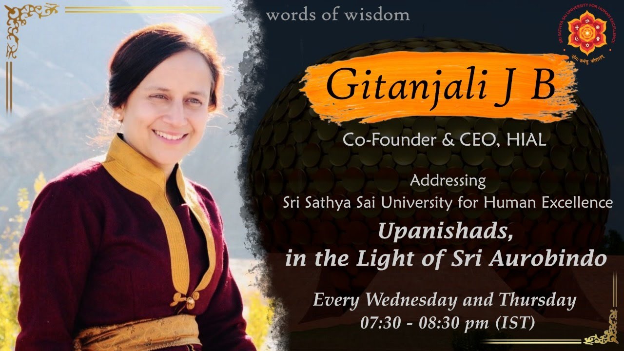 Talk on Upanishad in the light of Sri Aurobindo by Gitanjali J B Session 1