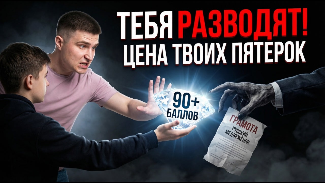 КАК НАБРАТЬ 90+, ЕСЛИ ШКОЛА МЕШАЕТ. Стратегия Технаря.