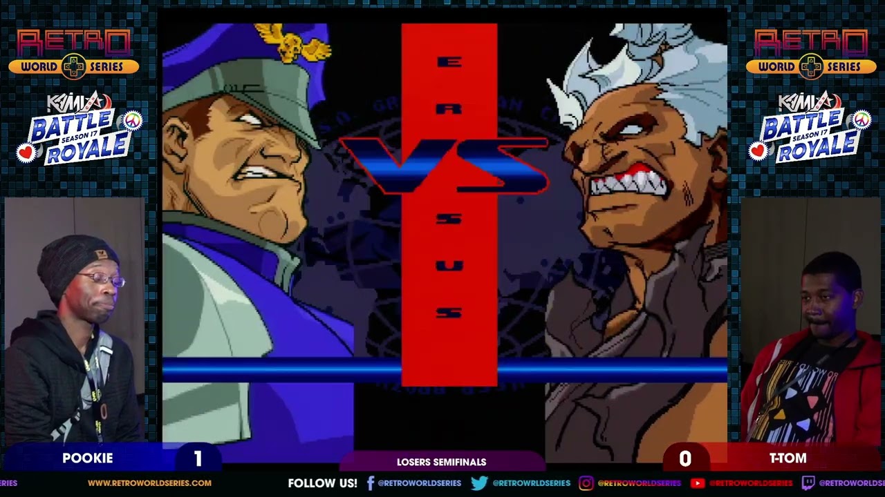 Pookie vs T-Tom (Losers Semifinals) - Street Fighter Alpha 3 - Kami-Con 2026