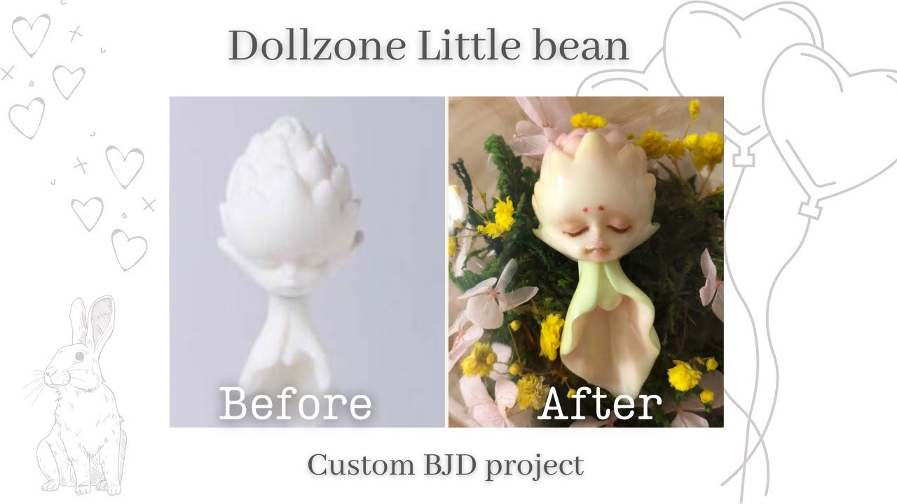 Custom BJD project - Dollzone Little bean