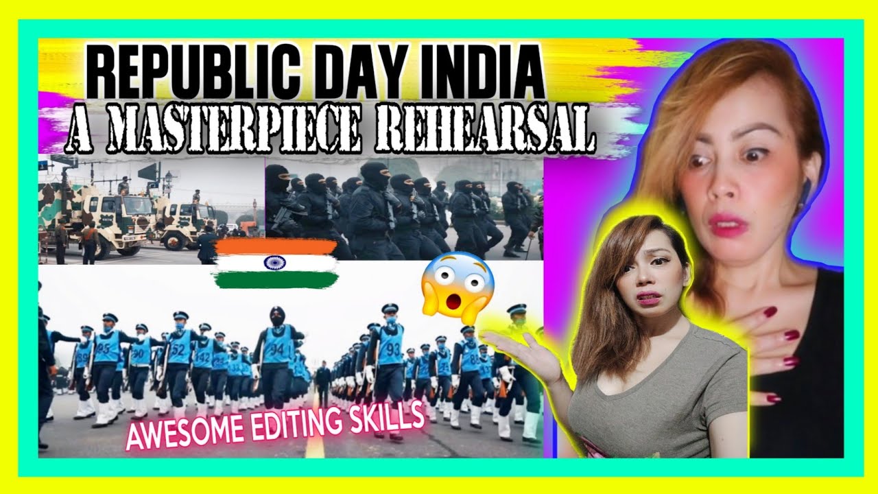 REPUBLIC DAY PARADE REHEARSALS 2021 | Arcscapes | INDIA REACTION🇮🇳♥️