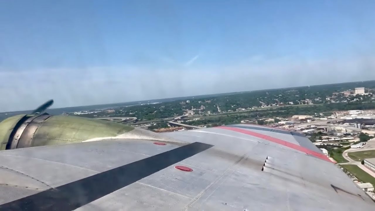 Taking off in a B-17
