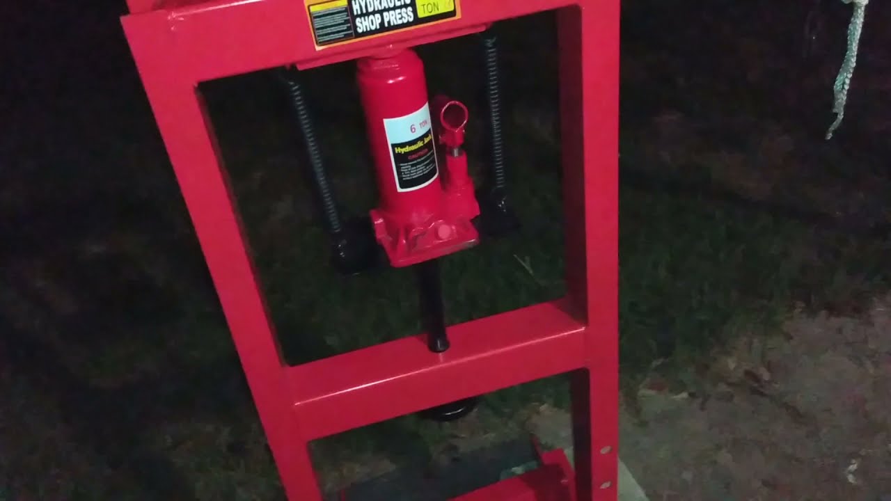 Update review on eBay 6 ton press (Failure)