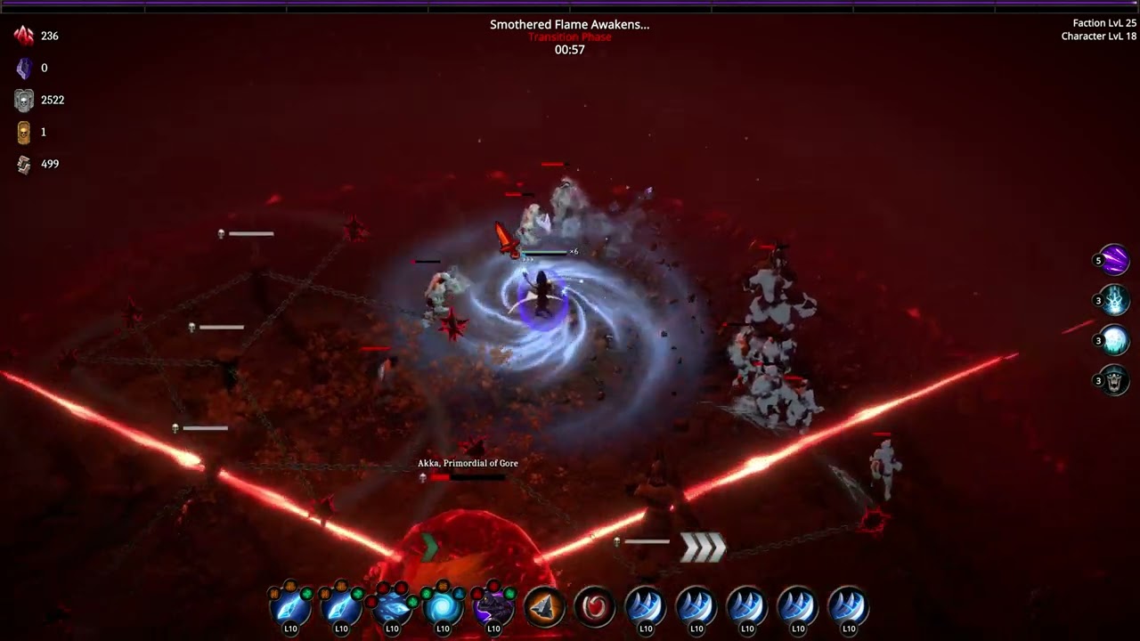 Final boss Akka: Acolyte of Kuu | Conquest Dark Early Access