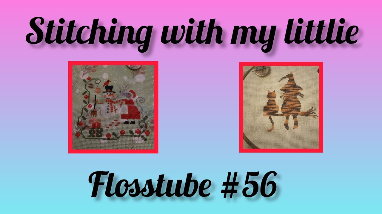 Flosstube #56 - Words don't come easy !!