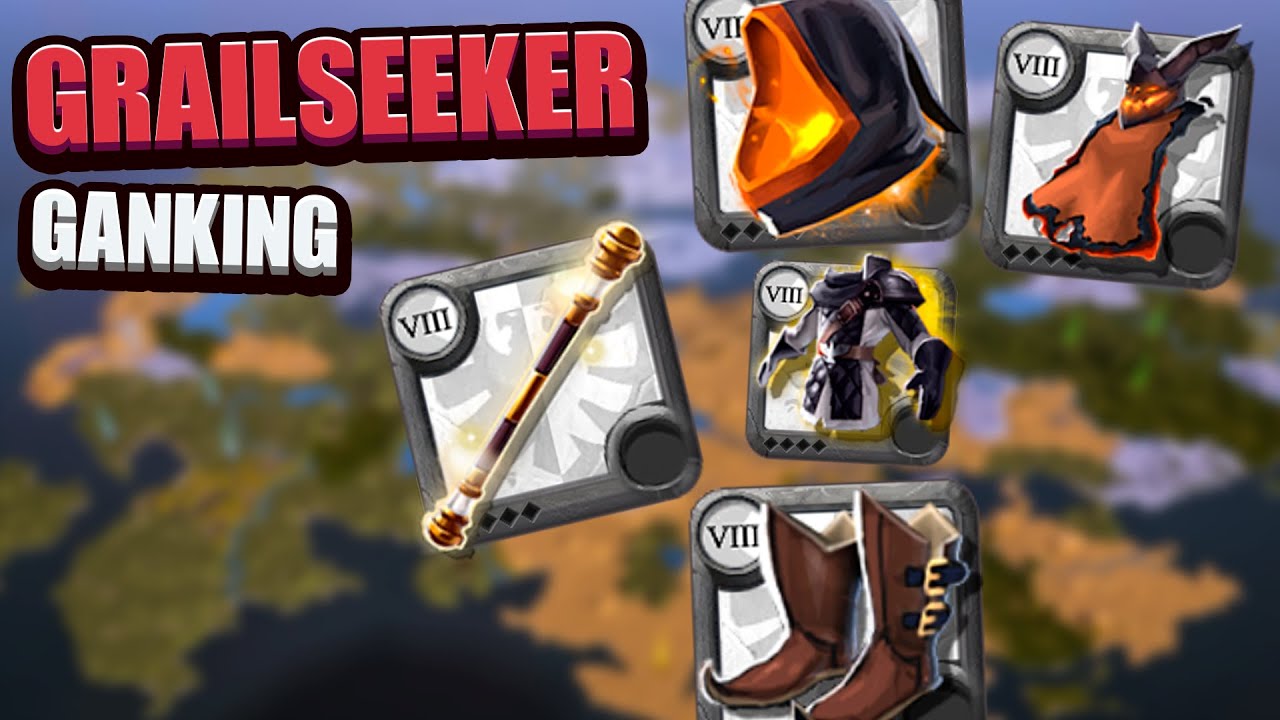 Grailseeker | Small group ganking Pt.3 - Albion Online