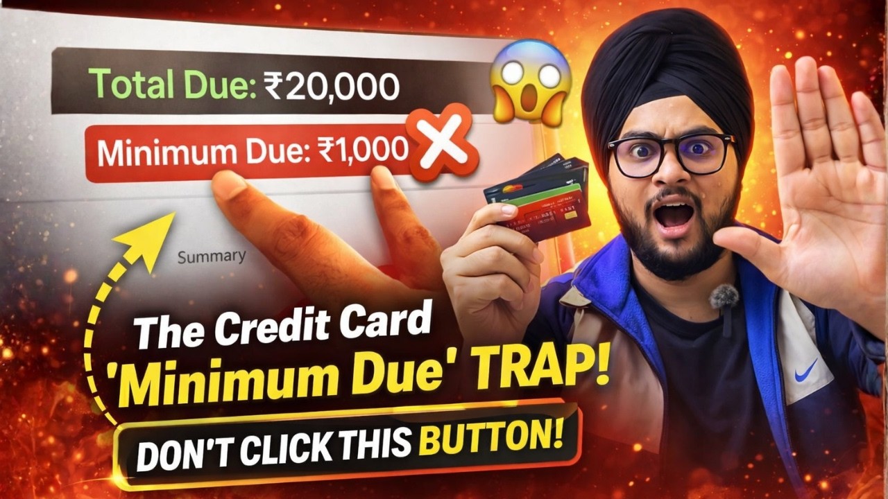 Credit Card “Minimum Due” Trap 💳 Don’t Click This Button!