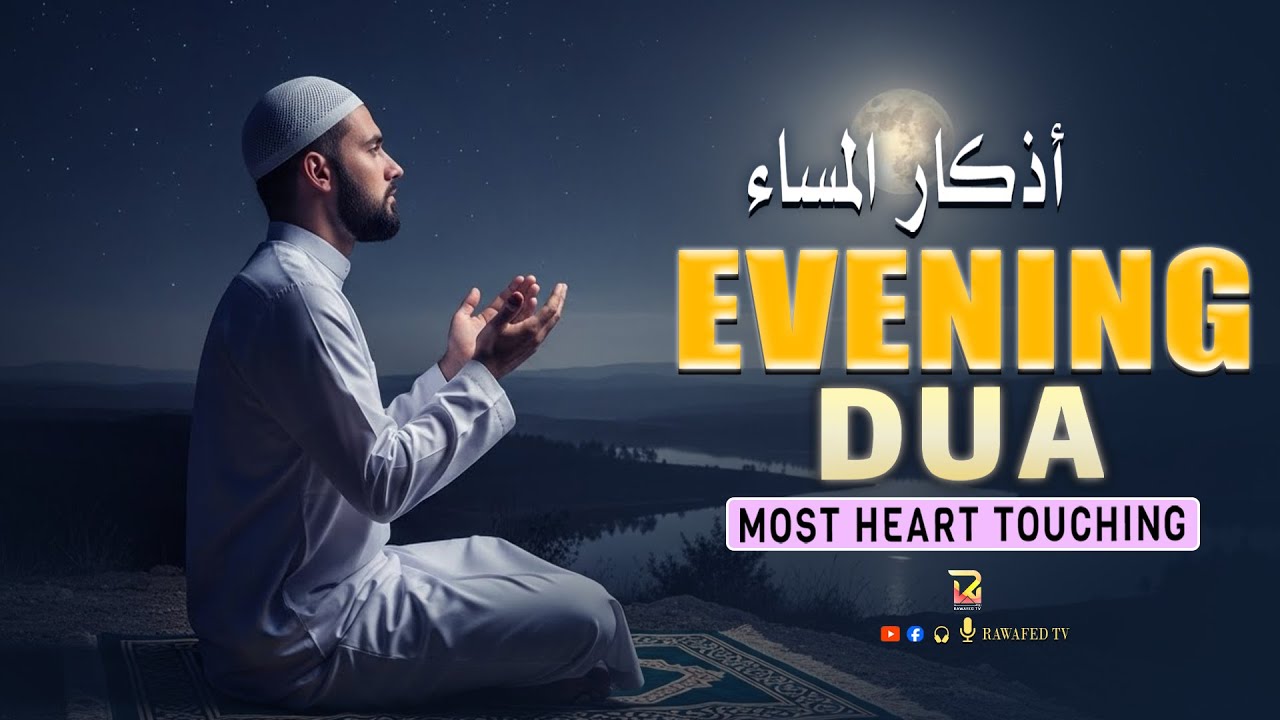 Evening Adhkar (أذكار المساء) | NIGHT DUA for Rizq Barakah Protection & Inner Peace | Rawafed TV
