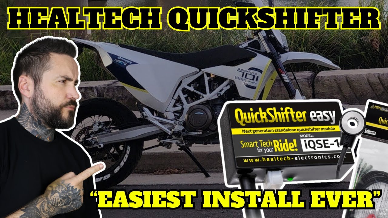 Установка Healthtech QUICKSHIFTER ДЕЙСТВИТЕЛЬНО проста