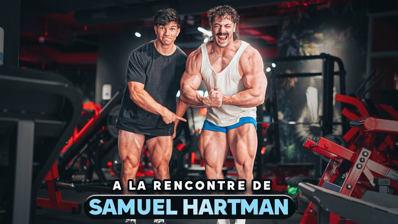 JE M’ENTRAÎNE AVEC SAMUEL HARTMAN SUR SA SÉANCE JAMBES ! (je peux plus marcher..)
