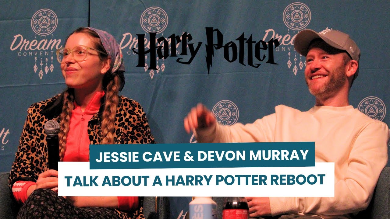 Devon Murray & Jessie Cave react to what Miriam Margolyes said & talk about a Harry Potter reboot