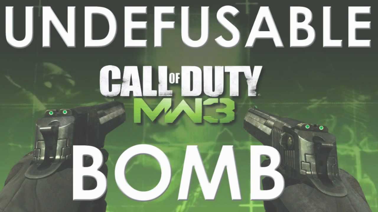 Modern Warfare 3: Undefusable Bomb Trick