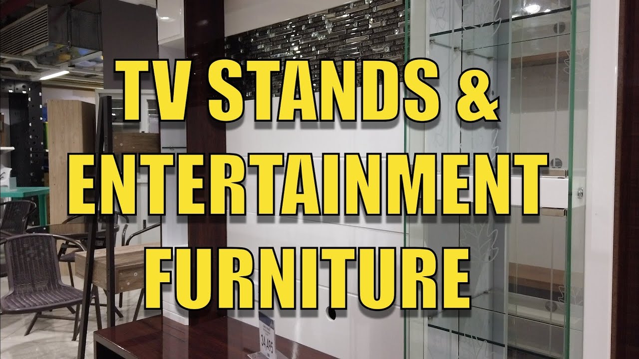 TV Stands & Entertainment Furniture.