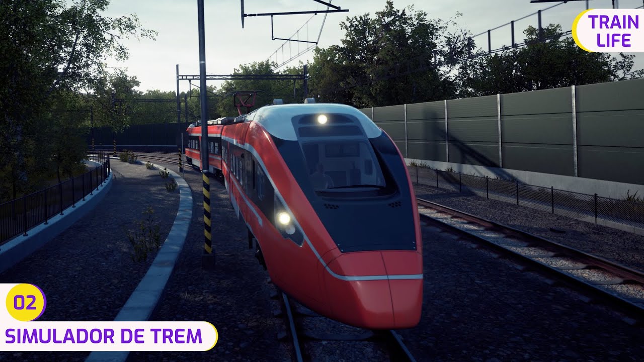 4K | Novo Simulador de Trem | Train Life: A Railway Simulator | EP 02