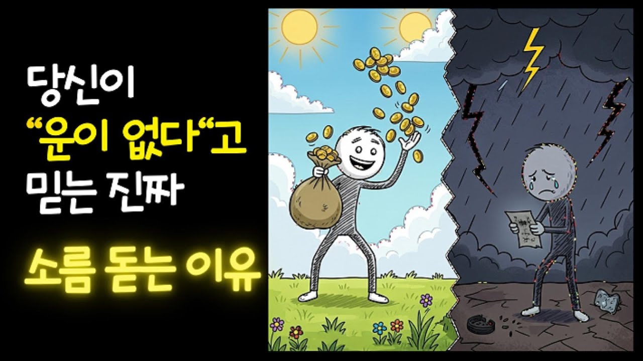 왜 운이 없는 사람이 항상 존재하는가? 운이 없다고 믿는 사람들의 진짜 비밀