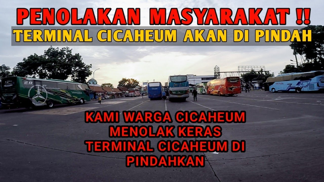 KABAR TERBARU‼️TERMINAL CICAHEUM AKAN PINDAH KE TERMINAL LW. PANJANG⁉️
