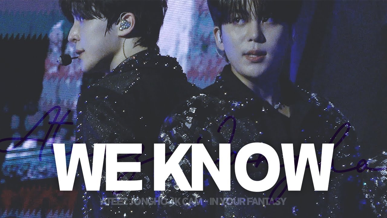[4K] 250706 WE KNOW 종호 직캠 ⚡️ I 2025 ATEEZ WORLD TOUR [ IN YOUR FANTASY ] IN INCHEON I JONGHO FANCAM