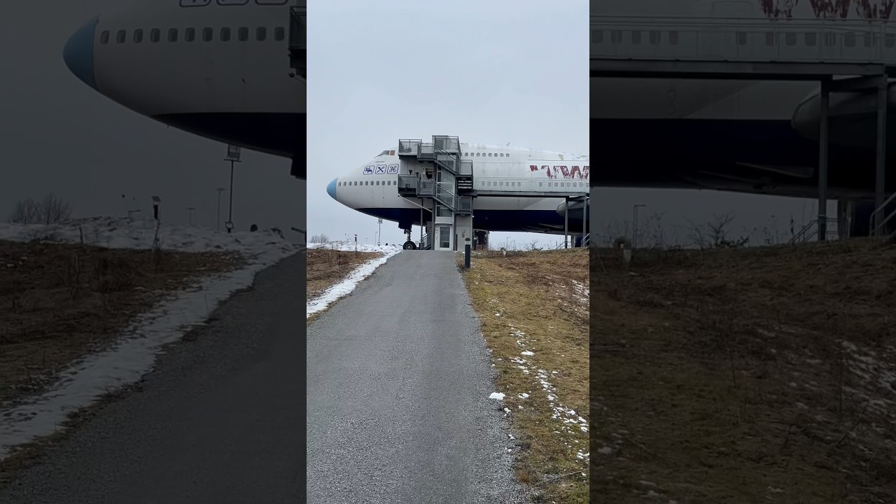 O BOEING 747-200 QUE VIROU HOTEL NA SU&Eacute;CIA 🇸🇪