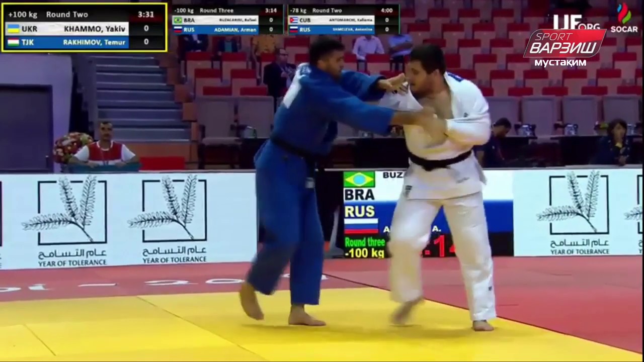 Темур РАХИМОВ vs Яков ХАММО, +100kg, Гран-при Абу-Даби