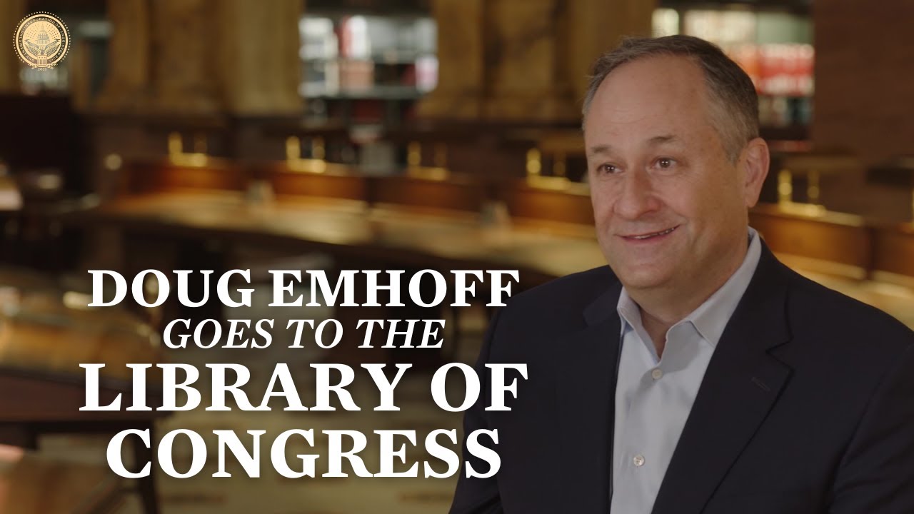 Second Gentleman Doug Emhoff Goes to the @loc | Biden-Harris Inauguration 2021