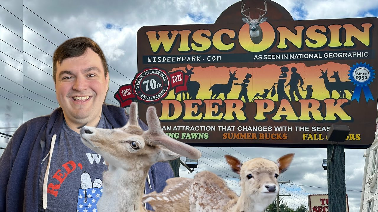 Craig Loved Deer Park! Wisconsin Dells | Feed And Pet The Deer!