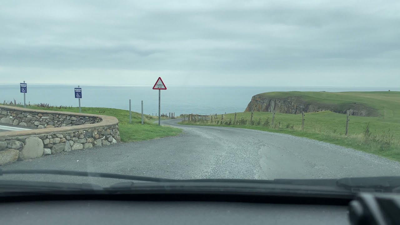 Driving in the South of Scotland - The Mull of Galloway to Drummore - August 2021