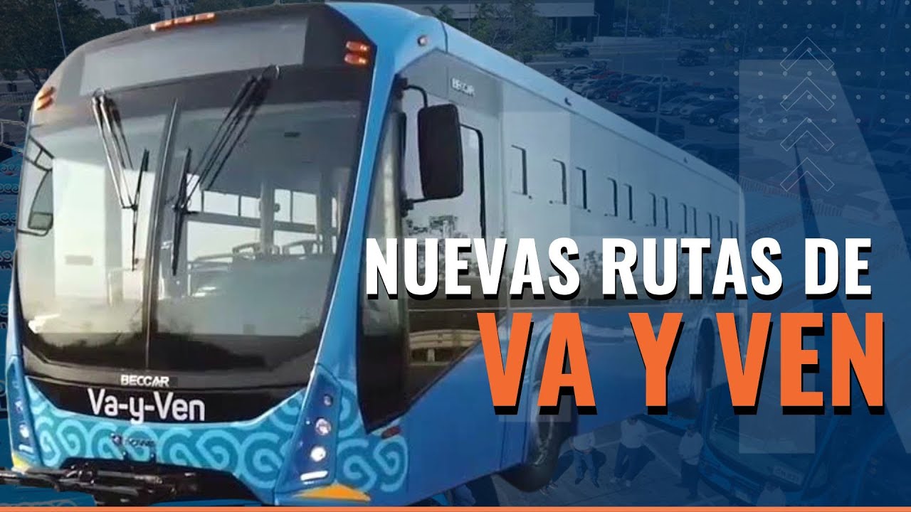 Estos son los detalles de las nuevas rutas del Va y Ven en Mérida