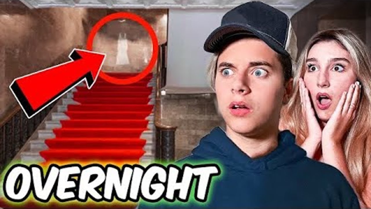 TRAPPED OVERNIGHT In Worlds Most HAUNTED HOTEL
