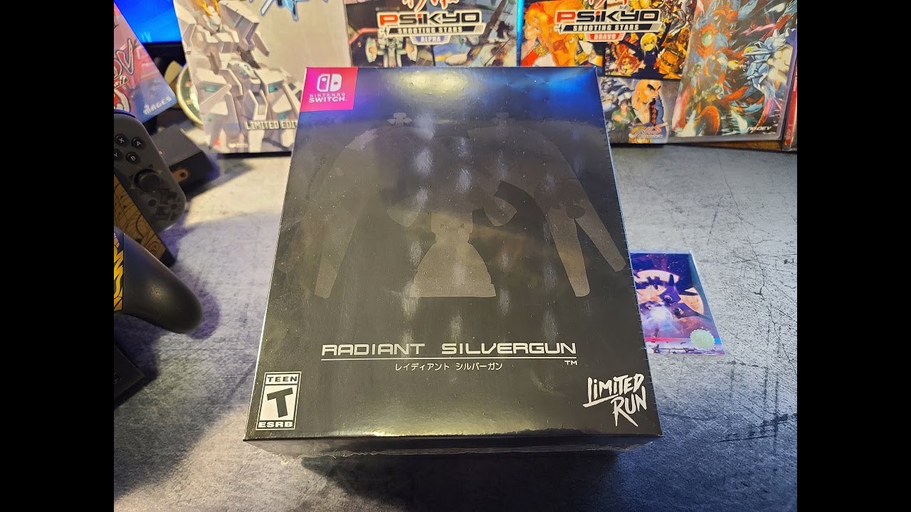 Radiant Silvergun Collector's Edition Switch Unboxing