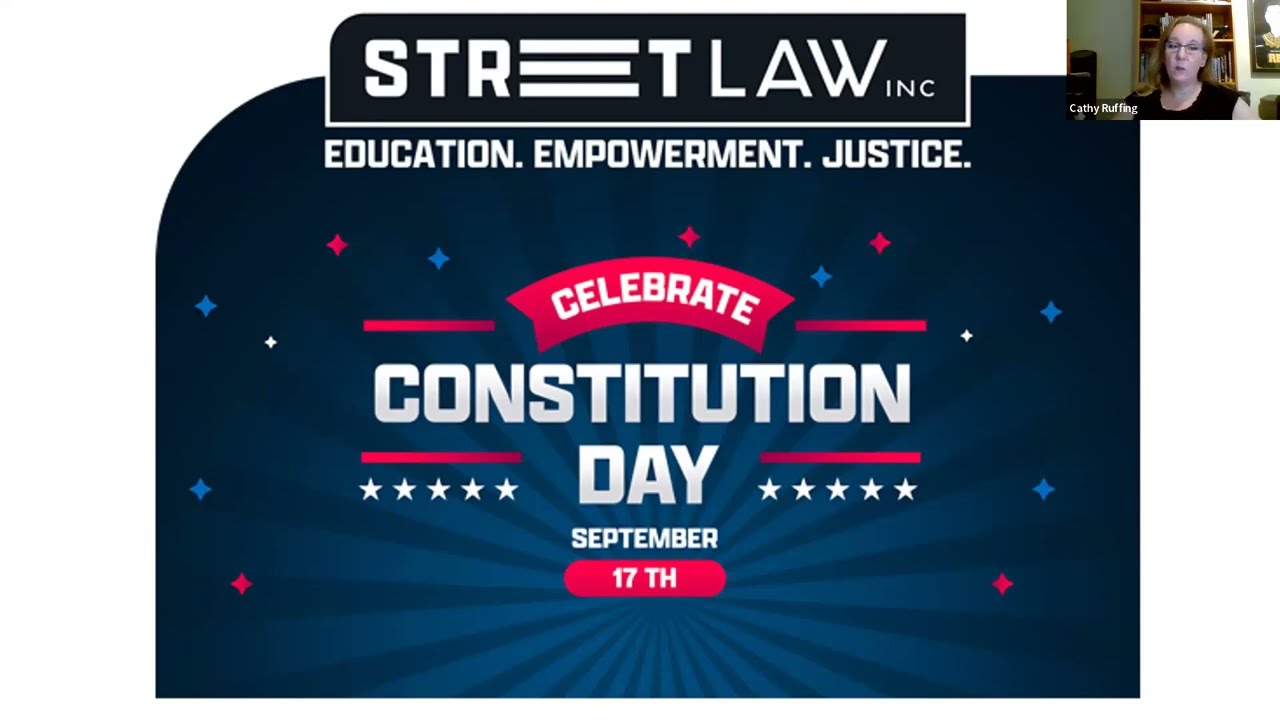 Prepare for Constitution Day with Street Law