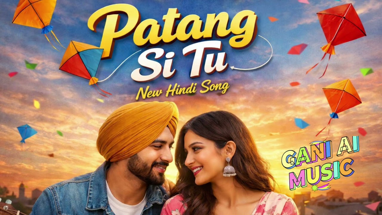 Patang Si Tu 💕 l  AI Love Song | Trending Hindi Song l Gani Ai Music l New Makarskranti Song 2026